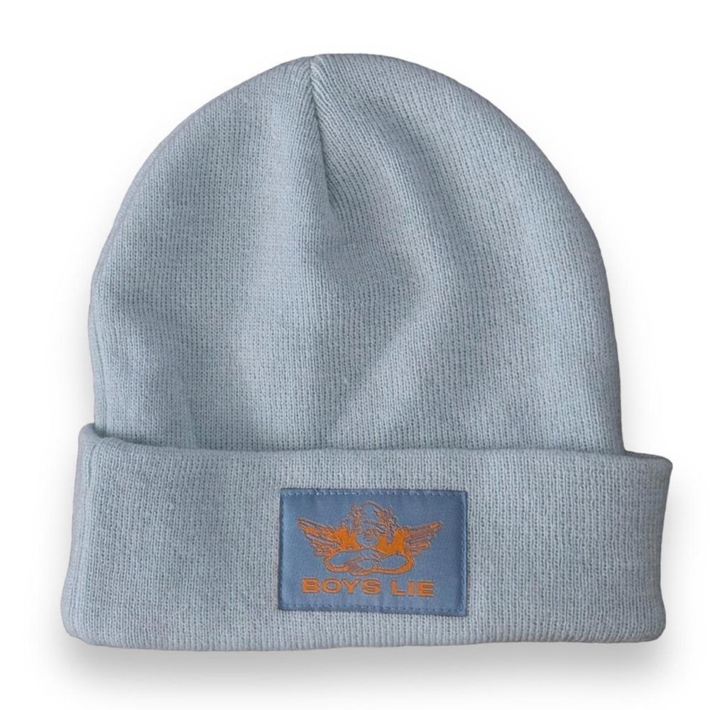 Boys Lie Beanie In Blue